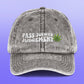 Pass Joints Not Judgement Vintage Cotton Dad Hat